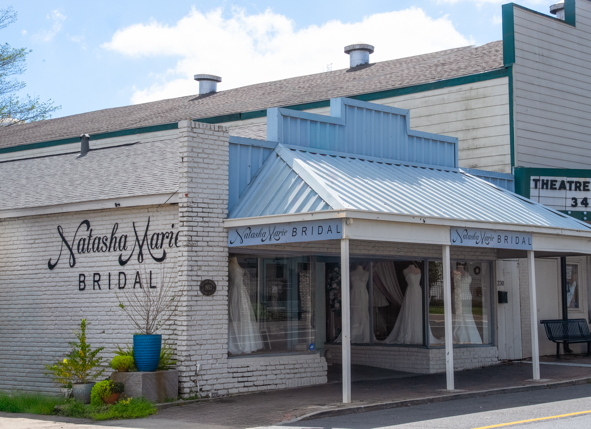 Exterior view of Natasha Marie Bridal Boutique